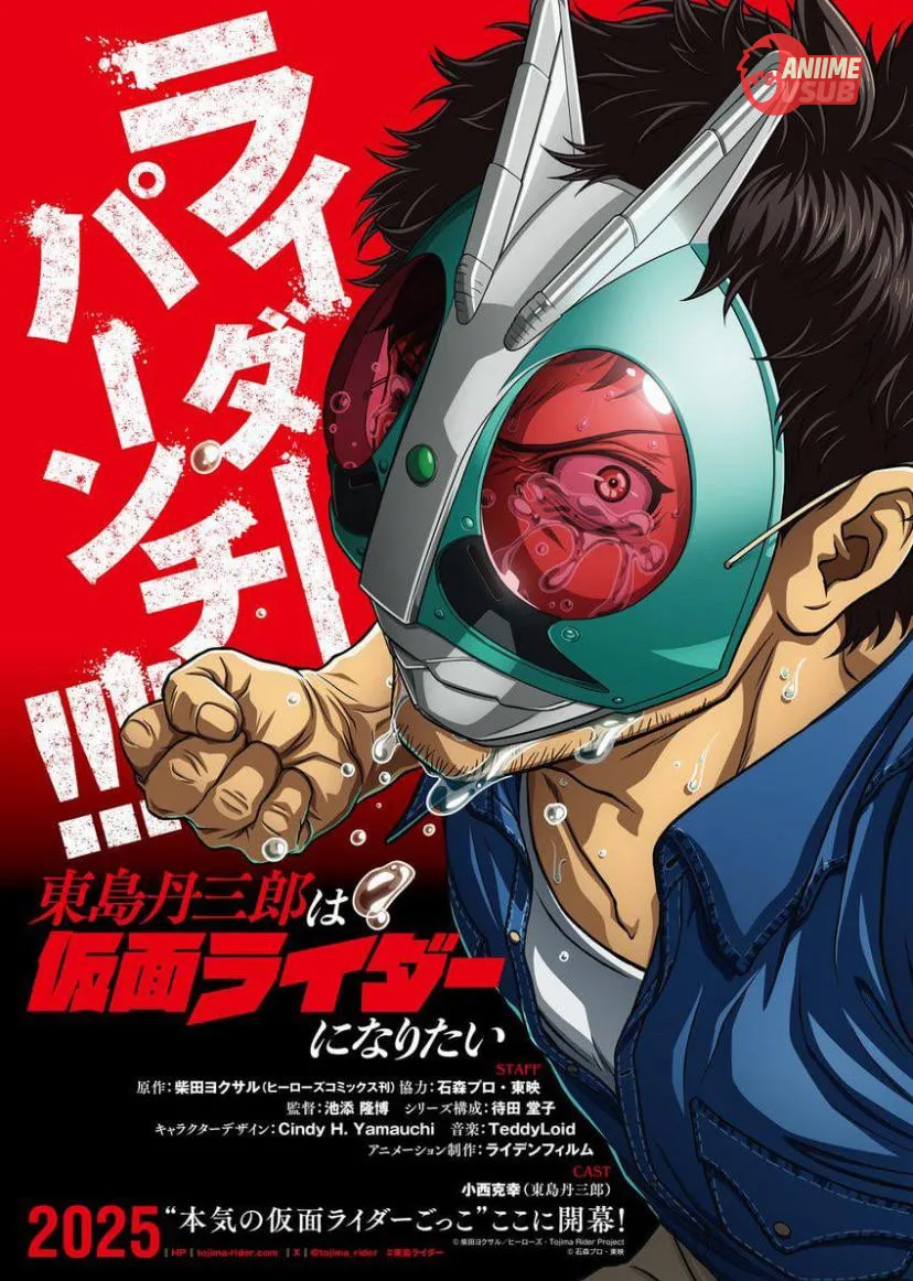 Tojima Muốn Trở Thành Kamen Rider